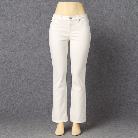 No Boundaries Denim - No Boundaries Womens Size 5 White Stretch Pants Stretch Juniors